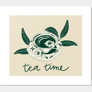 Tea Time Posters and Art